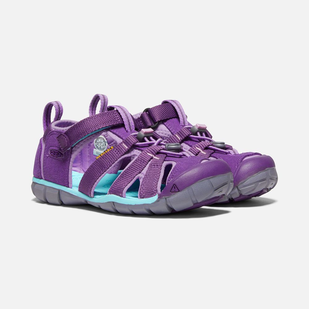 Sandales Keen Enfant Violette | Seacamp Ii Cnx | EPRMQ-0918